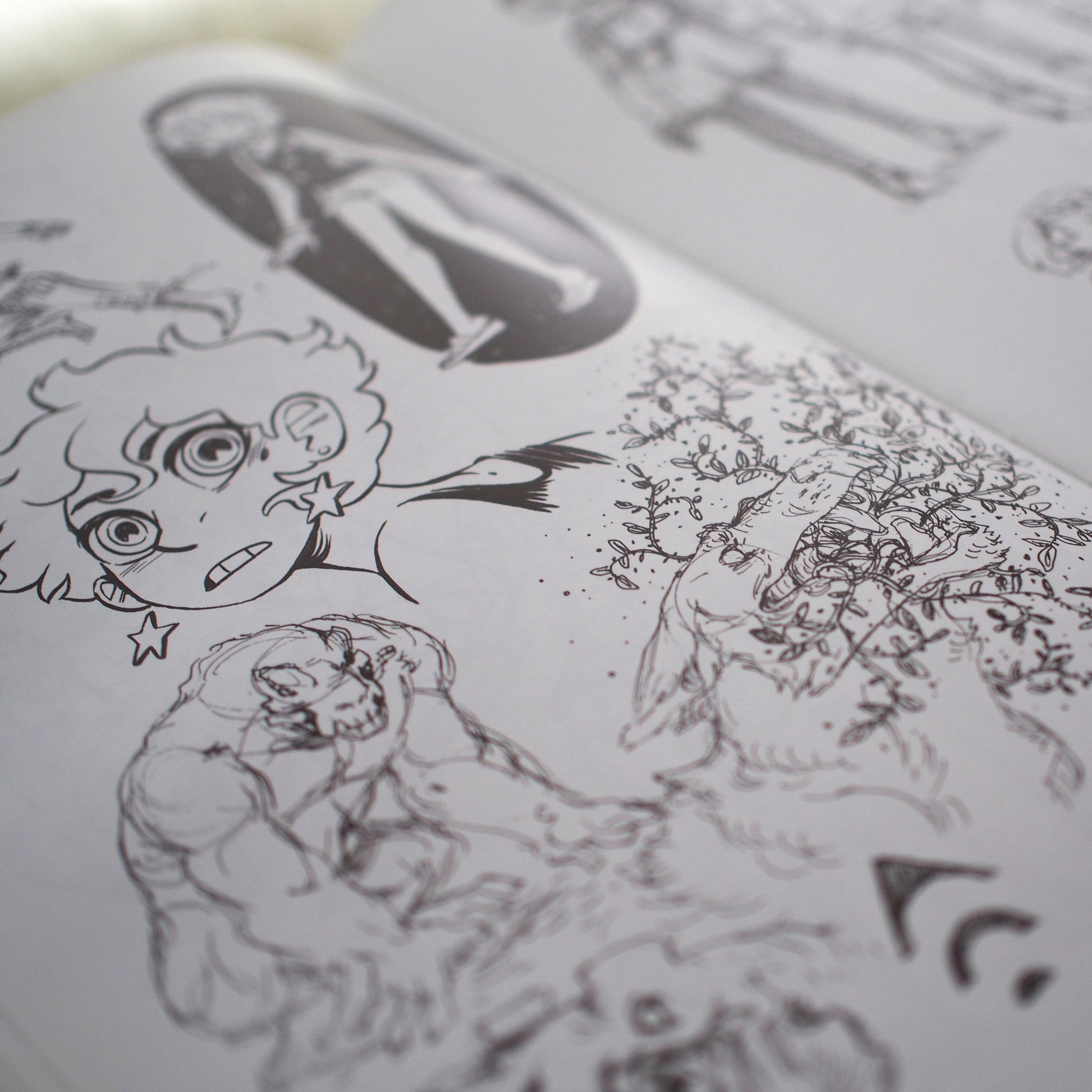 CUTTINGS Art Book from Johnny Wander - Webcomic Merchandise