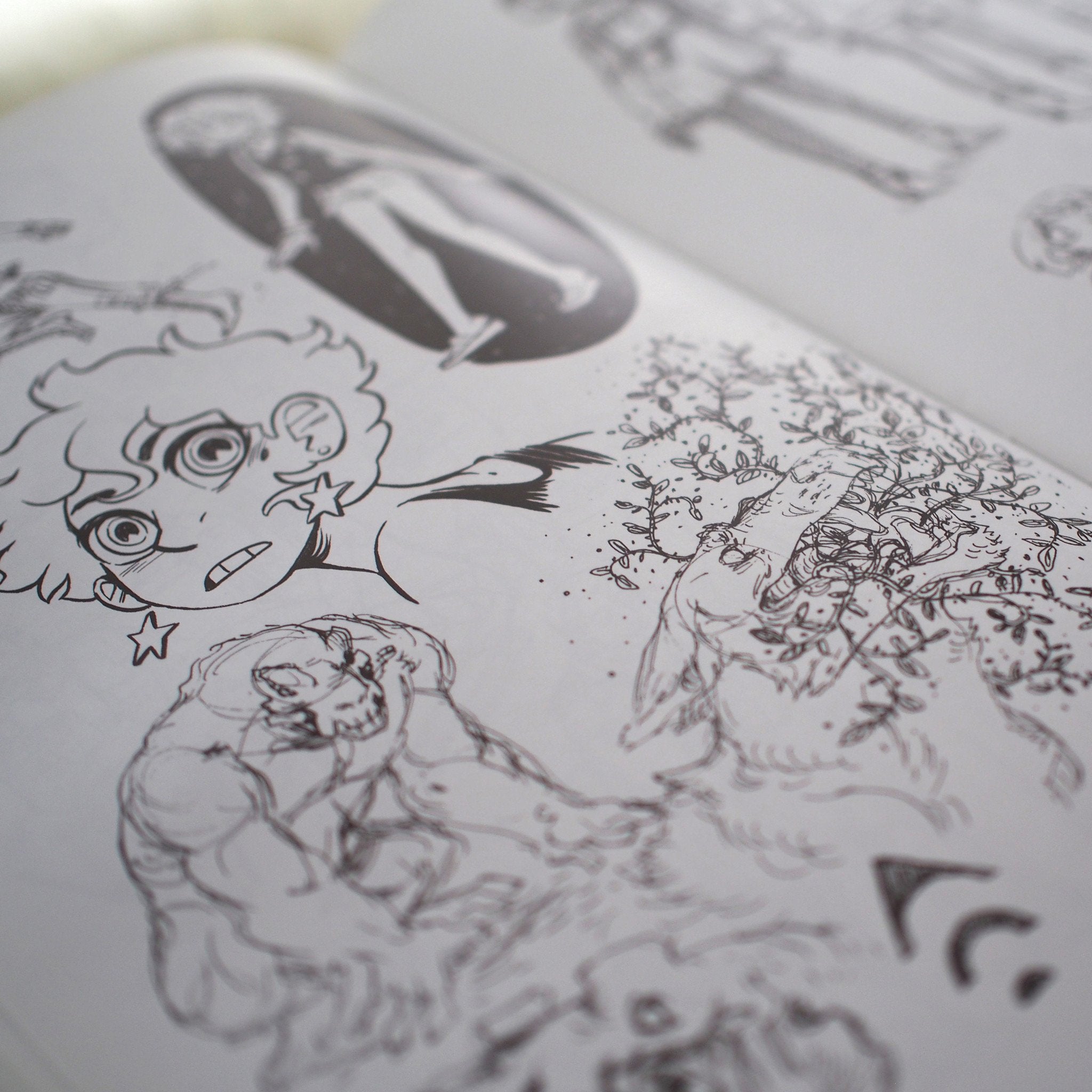 CUTTINGS Art Book from Johnny Wander - Webcomic Merchandise