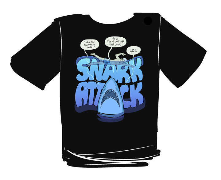 Paranatural - Snark Attack shirt from Paranatural - Webcomic Merchandise