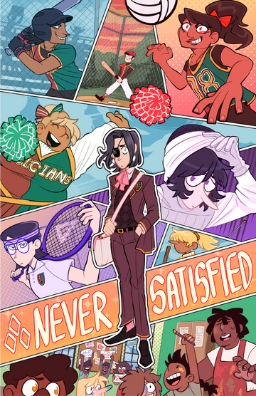 Never Satisfied- Never Sportified Print