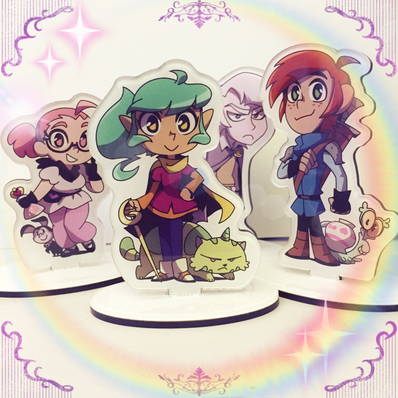 Harpy Gee - Character Stands from Harpy Gee - Webcomic Merchandise 