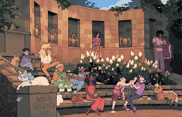 Never Satisfied - Let's Have Lunch Print from Never Satisfied - Webcomic Merchandise