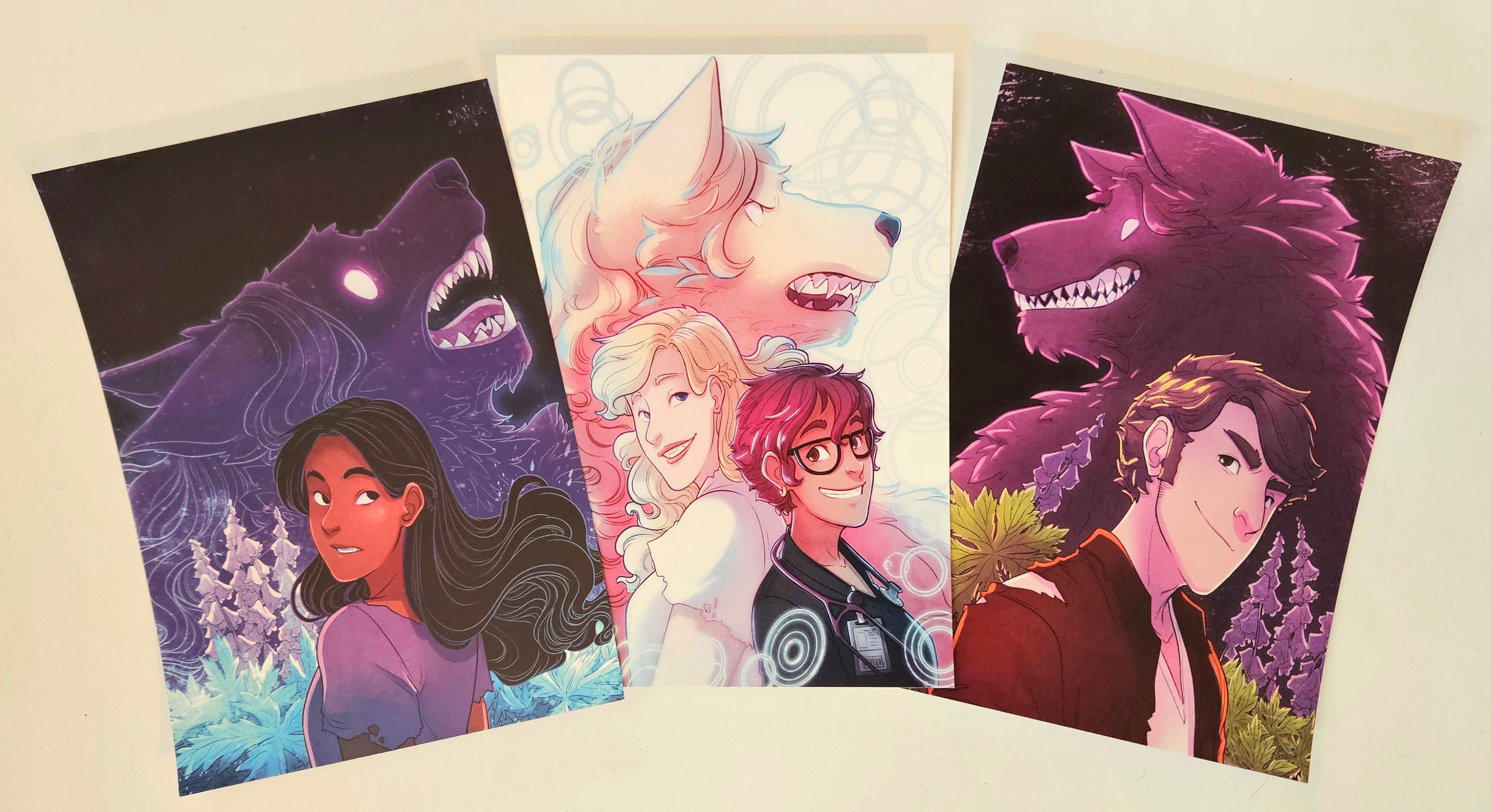How to be a Werewolf - Elias Postcard Print