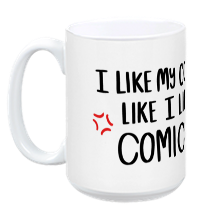 ANGST Comics Trope Mug