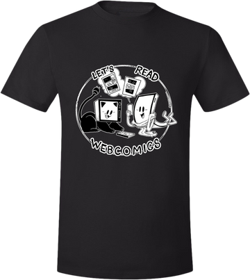 Let's Read Webcomics! T-Shirt