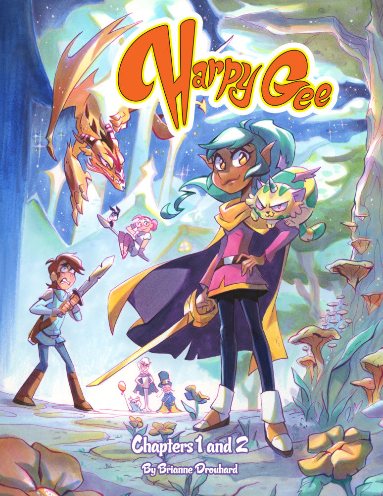 Harpy Gee Volume 1-2 (Combined Edition) from Harpy Gee - Webcomic Merchandise 