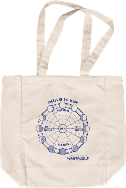 HTBAW - Phases of the Moon Tote Light