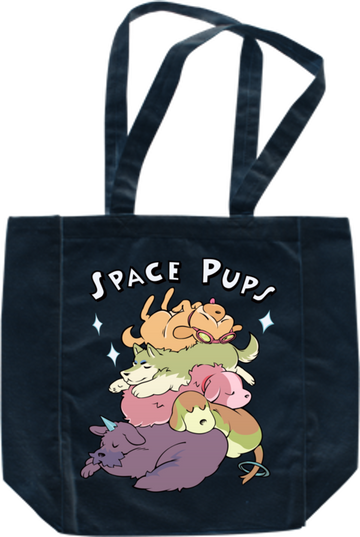 Space Pups Tote from StarHammer - Webcomic Merchandise 