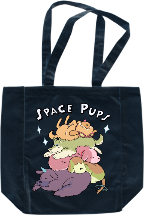 Space Pups Tote from StarHammer - Webcomic Merchandise 