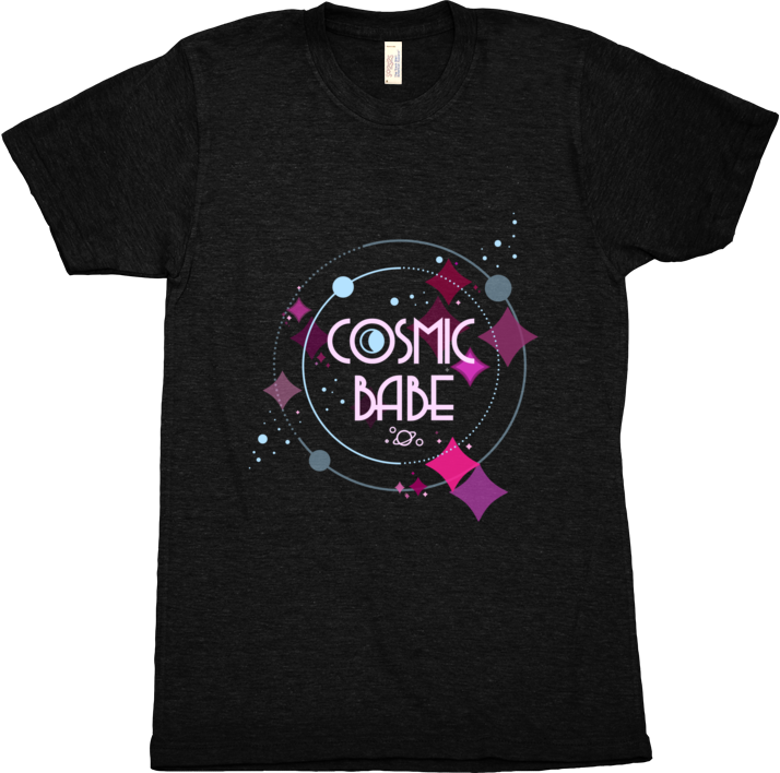 Cosmic Babe T-Shirt from Hiveworks - Webcomic Merchandise 