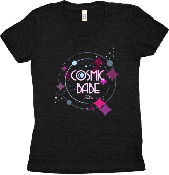Cosmic Babe T-Shirt from Hiveworks - Webcomic Merchandise 