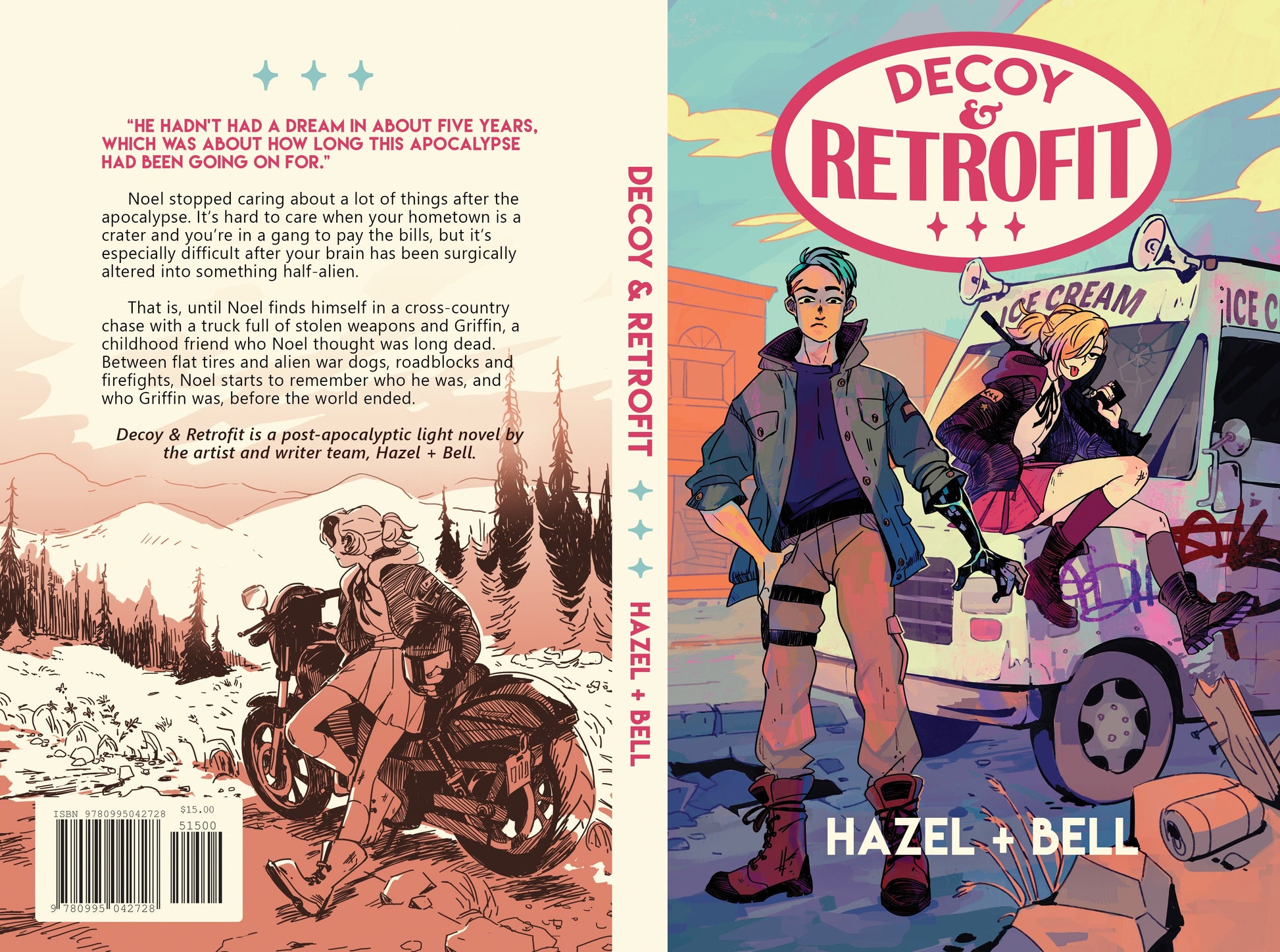 Decoy and Retrofit from Sparkler - Webcomic Merchandise 