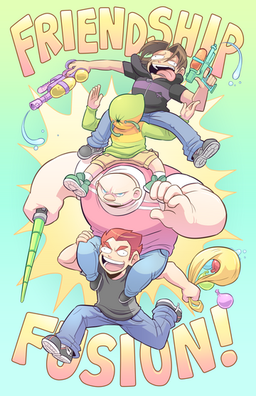 Paranatural - Friendship Fusion print