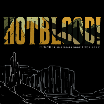 Hotblood! Foundry Art Book from Sparkler - Webcomic Merchandise 