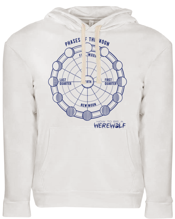 HTBAW - Phases of the Moon Hoodie Light