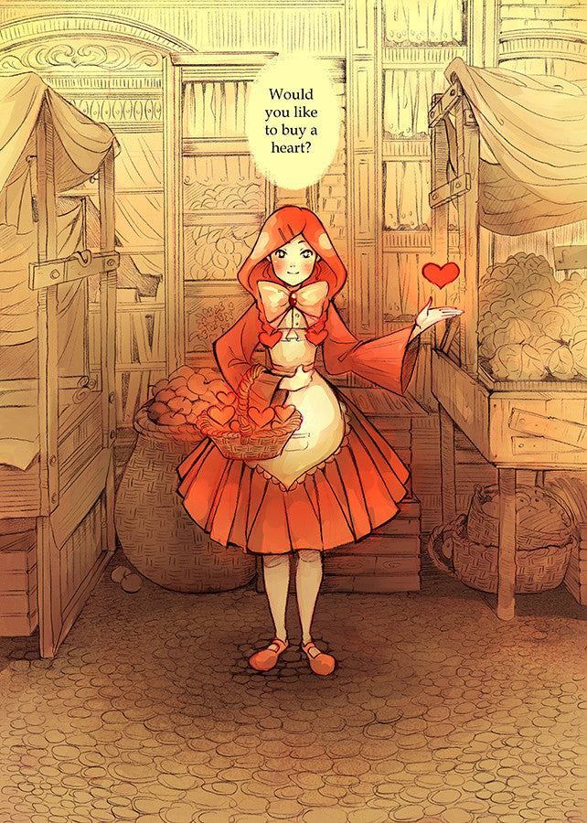 Hearts for Sale from miyuli - Webcomic Merchandise 