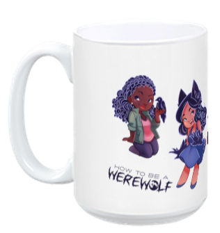Everyone is Tiny! Mug from How To Be a Werewolf - Webcomic Merchandise 
