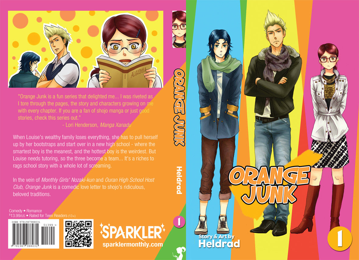 Orange Junk - Volume 1 from Sparkler - Webcomic Merchandise 