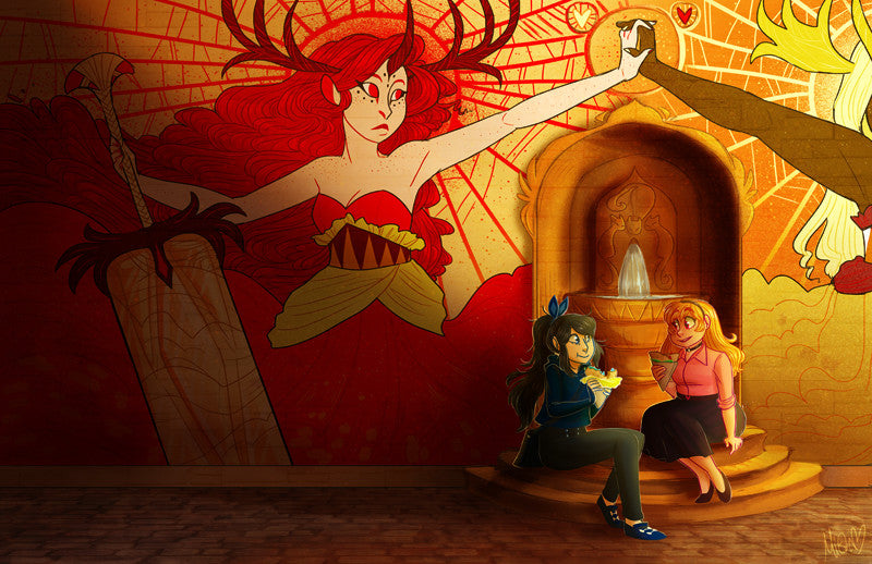 Mural print from Alice and the Nightmare - Webcomic Merchandise 
