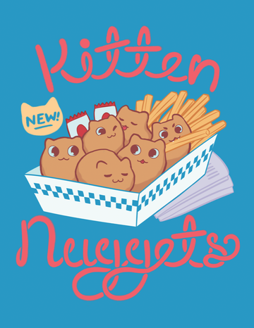 Kitten Nuggets from The Weave - Webcomic Merchandise 