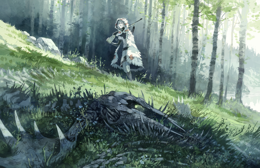 Stand Still. Stay Silent - Bones of Blight print from Stand Still Stay Silent - Webcomic Merchandise 