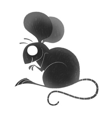 Shadow Mouse print