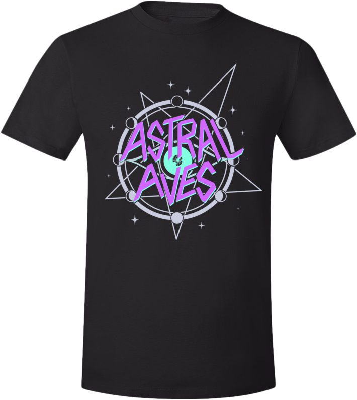 Astral Aves Logo Tee (Unisex) from Astral Aves - Webcomic Merchandise 