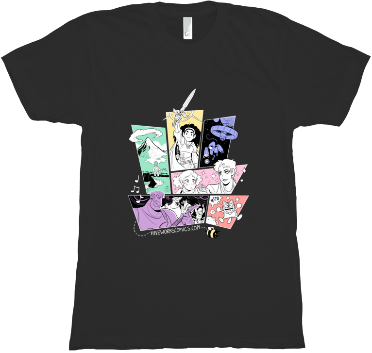 Hiveworks Comics Tee from Hiveworks - Webcomic Merchandise 