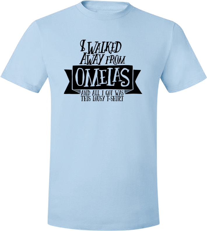 Omelas T-Shirt Unisex from Wonderlust - Webcomic Merchandise 