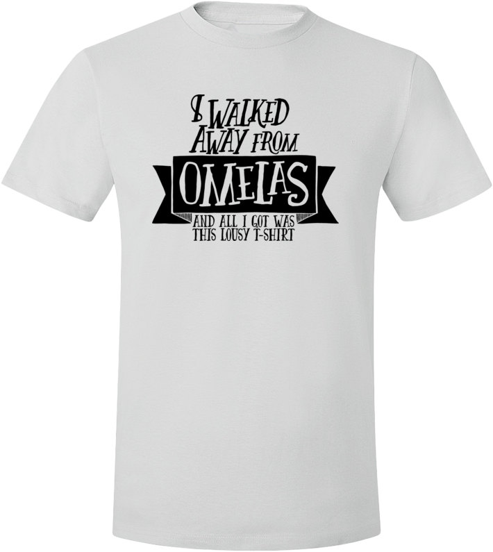 Omelas T-Shirt Unisex from Wonderlust - Webcomic Merchandise 
