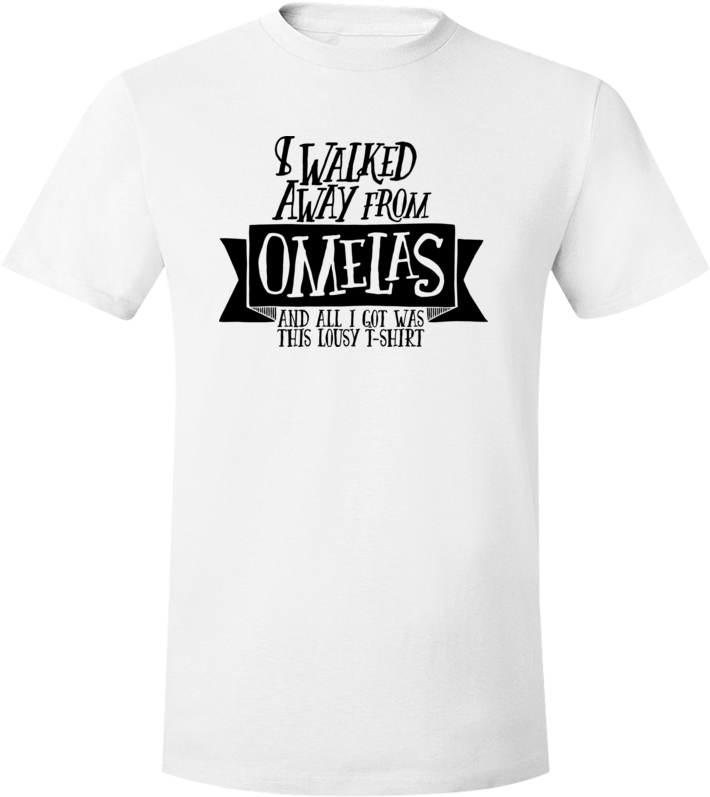 Omelas T-Shirt Unisex from Wonderlust - Webcomic Merchandise 