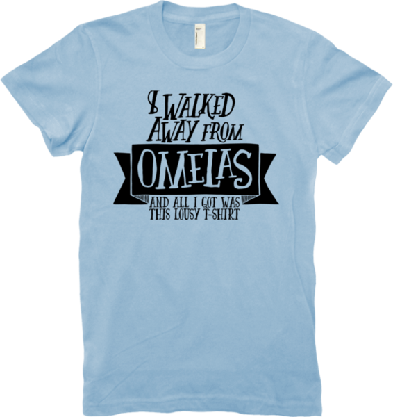 Omelas T-Shirt Women's from Wonderlust - Webcomic Merchandise 