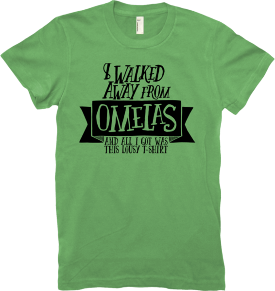 Omelas T-Shirt Women's from Wonderlust - Webcomic Merchandise 