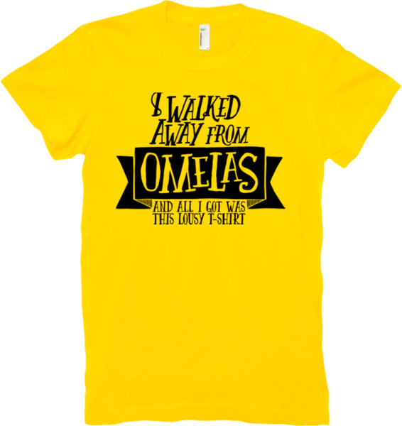 Omelas T-Shirt Women's from Wonderlust - Webcomic Merchandise 