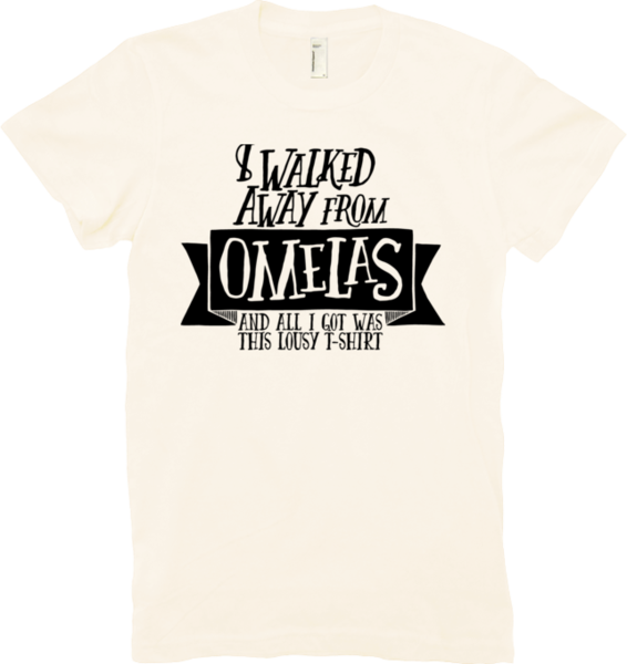 Omelas T-Shirt Women's from Wonderlust - Webcomic Merchandise 