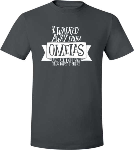 Omelas T-Shirt Unisex from Wonderlust - Webcomic Merchandise 