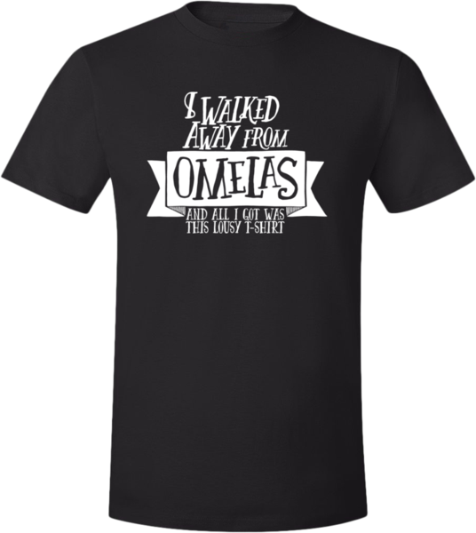 Omelas T-Shirt Unisex from Wonderlust - Webcomic Merchandise 