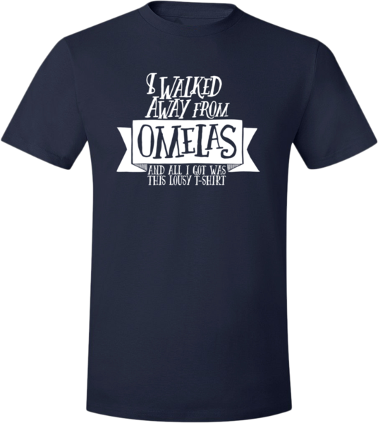 Omelas T-Shirt Unisex from Wonderlust - Webcomic Merchandise 