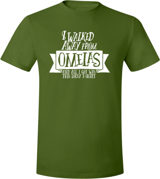 Omelas T-Shirt Unisex from Wonderlust - Webcomic Merchandise 