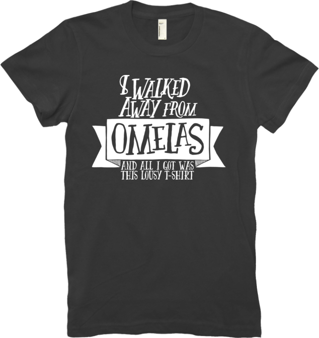 Omelas T-Shirt Women's from Wonderlust - Webcomic Merchandise 