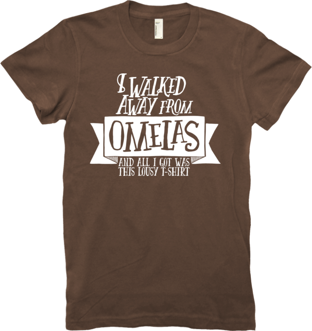 Omelas T-Shirt Women's from Wonderlust - Webcomic Merchandise 