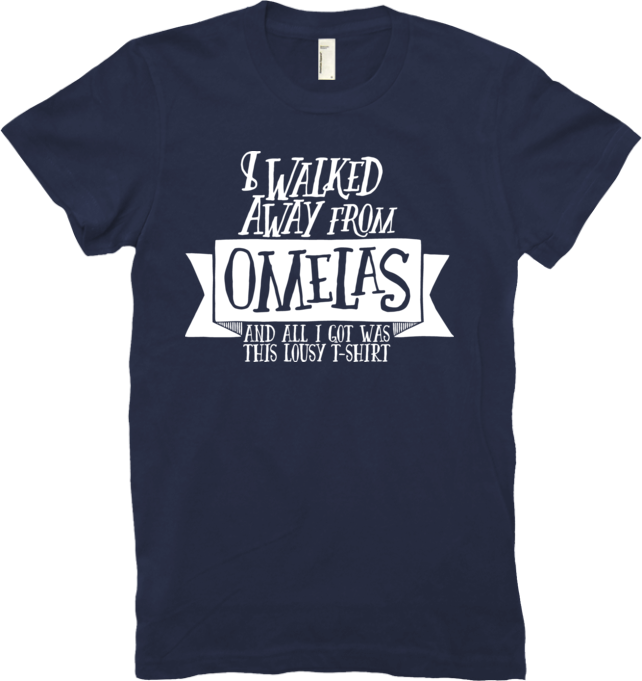 Omelas T-Shirt Women's from Wonderlust - Webcomic Merchandise 