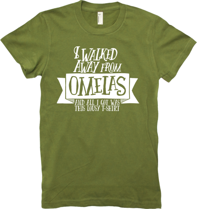 Omelas T-Shirt Women's from Wonderlust - Webcomic Merchandise 