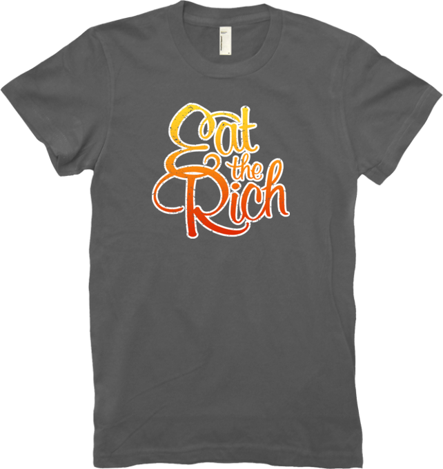 Eat The Rich T-Shirt Women's from Wonderlust - Webcomic Merchandise 
