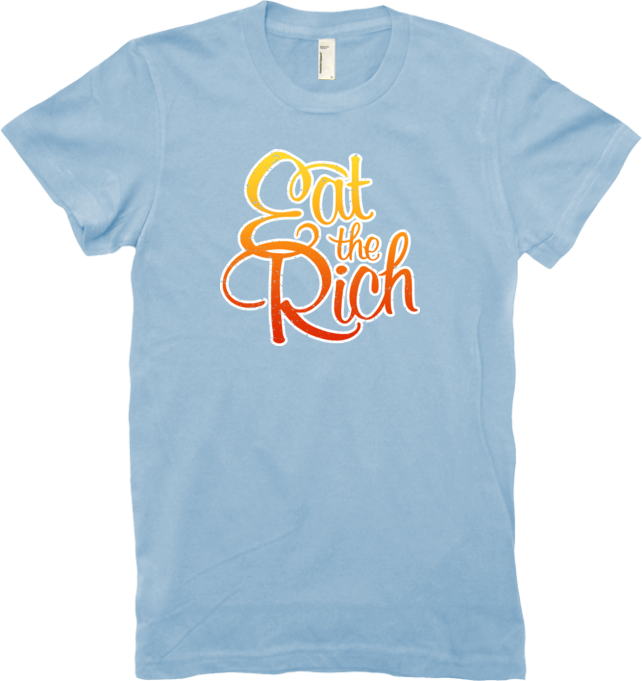 Eat The Rich T-Shirt Women's from Wonderlust - Webcomic Merchandise 
