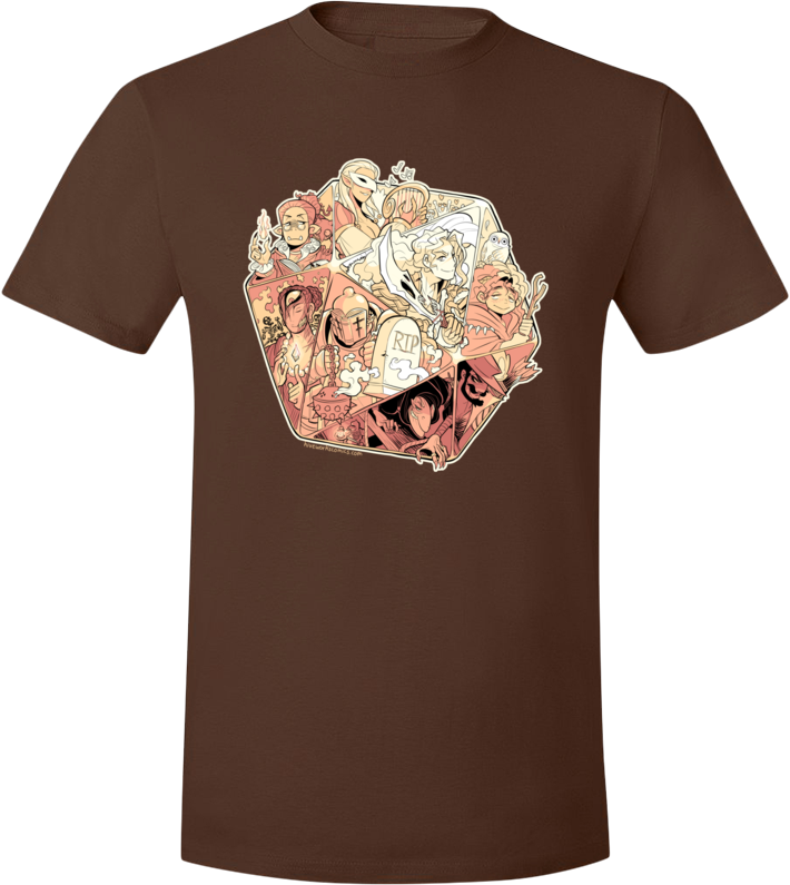 DND Tee from Hiveworks - Webcomic Merchandise 