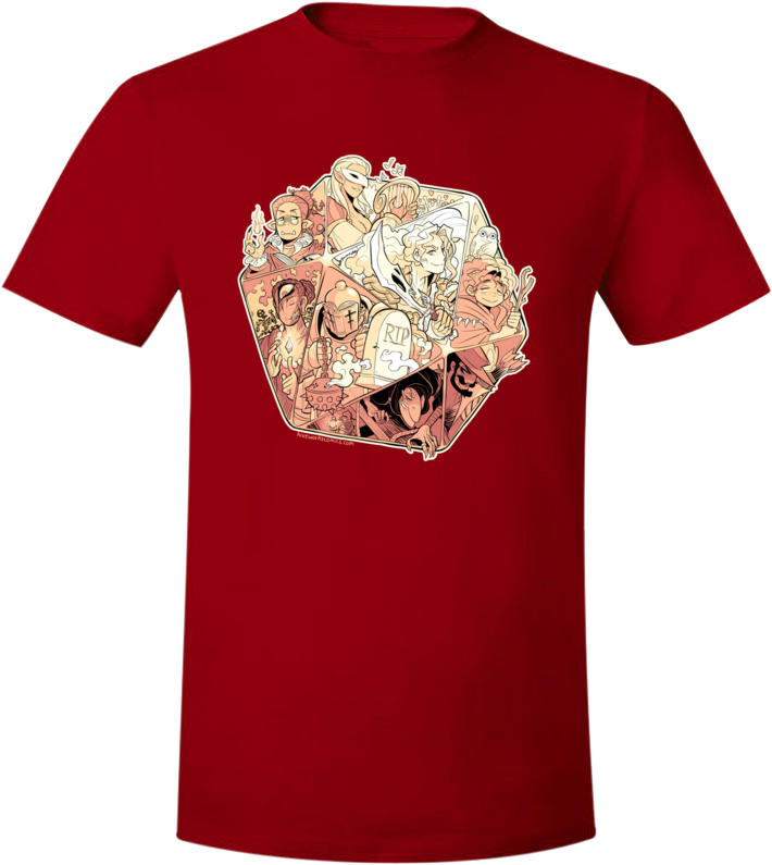 DND Tee from Hiveworks - Webcomic Merchandise 