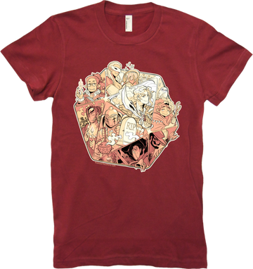 DND Tee Women from Hiveworks - Webcomic Merchandise 