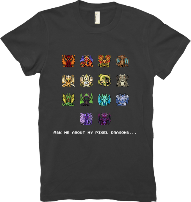 Ask Me About My Pixel Dragons
