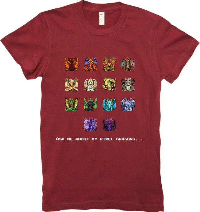 Ask Me About My Pixel Dragons